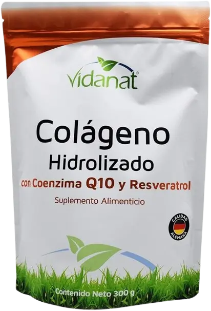 colágeno hidrolizado con coenzima q10 y resveratrol polvo 300gr