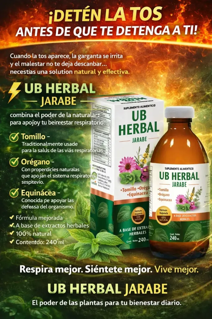UB HERBAL - Jarabe para la tos