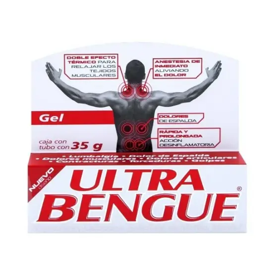 ULTRA BENGUE 10.0/2.0/15.2/7.7GR GEL 35GR *GNL* ROJO